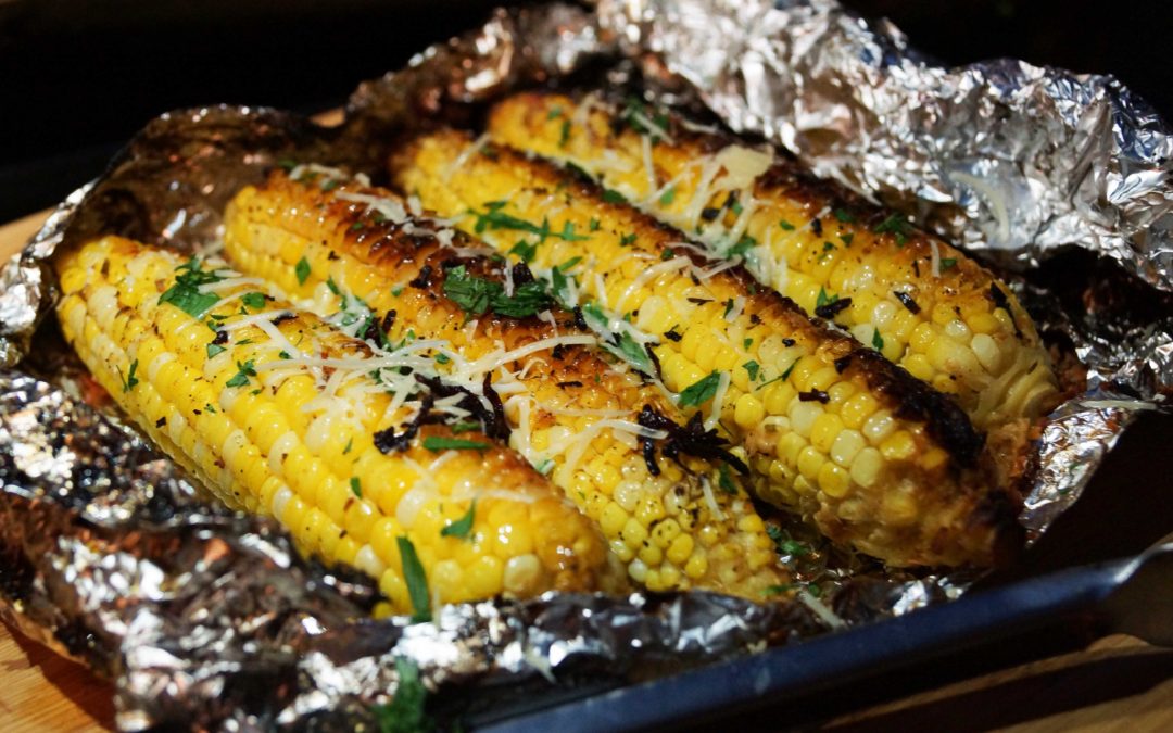 Parmesan Grilled Corn